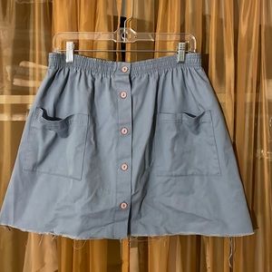 Chambray skirt
